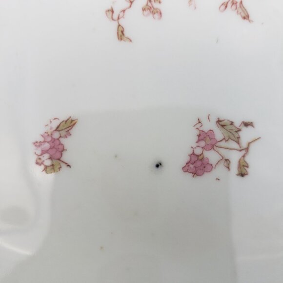 Antique Victoria Austria Pink Floral Gold Large Oval Serving Platter - Picture 3 of 8